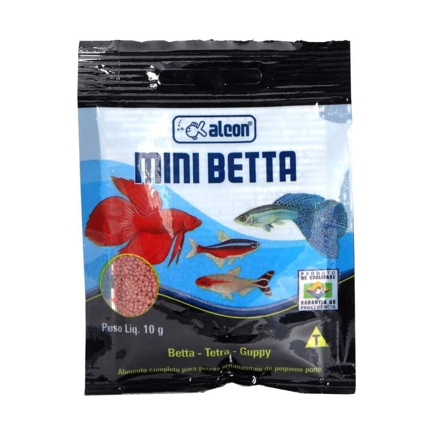 RAÇAO PEIXE MINI BETTA 4GR ALCON