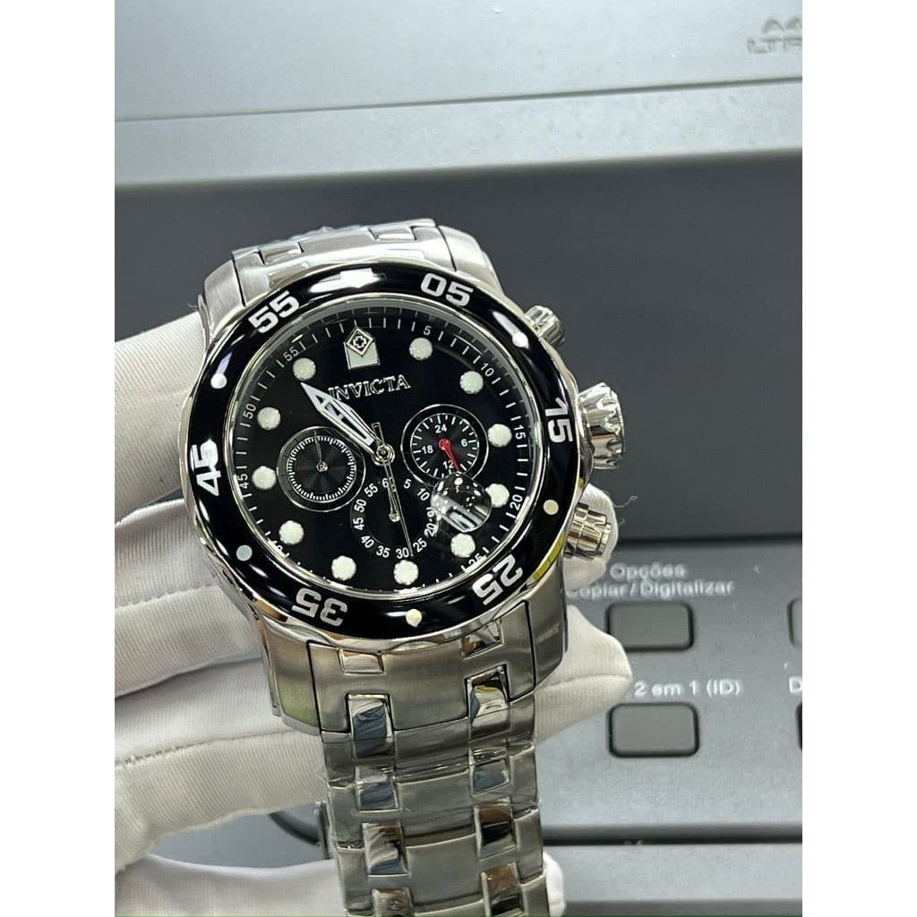 Relógio Invicta Pro Diver Scuba, aço Inoxidável, Pulseira, relógio masculino imponente
relógio masculino quartz com caix