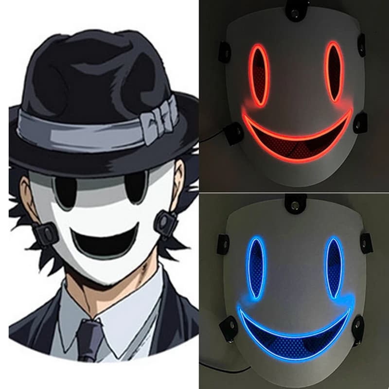Role play Sorriso Rosto Cosplay Máscara De Festa Anime Acessórios De Fantasia Carnaval Halloween DIY Decorar Decorações