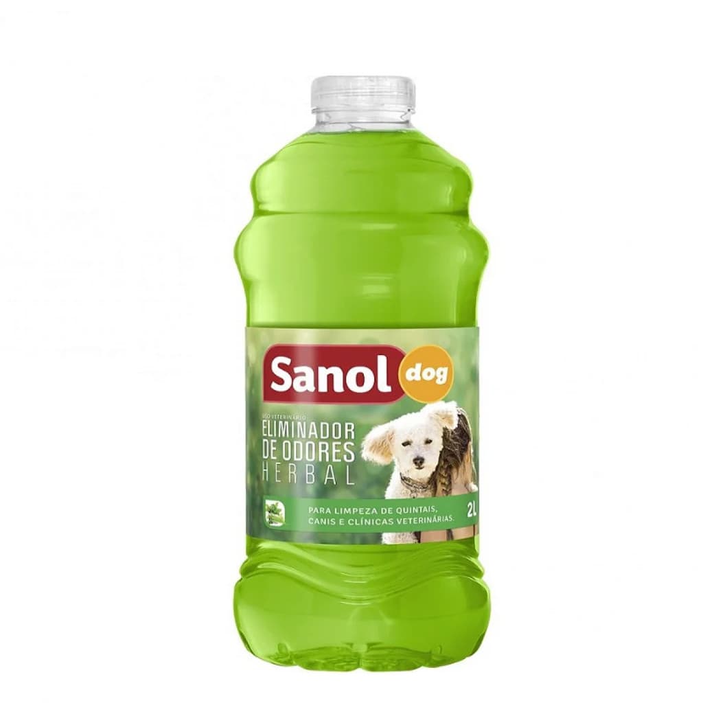 Eliminador de Odores Sanol Dog 2 Litros Herbal