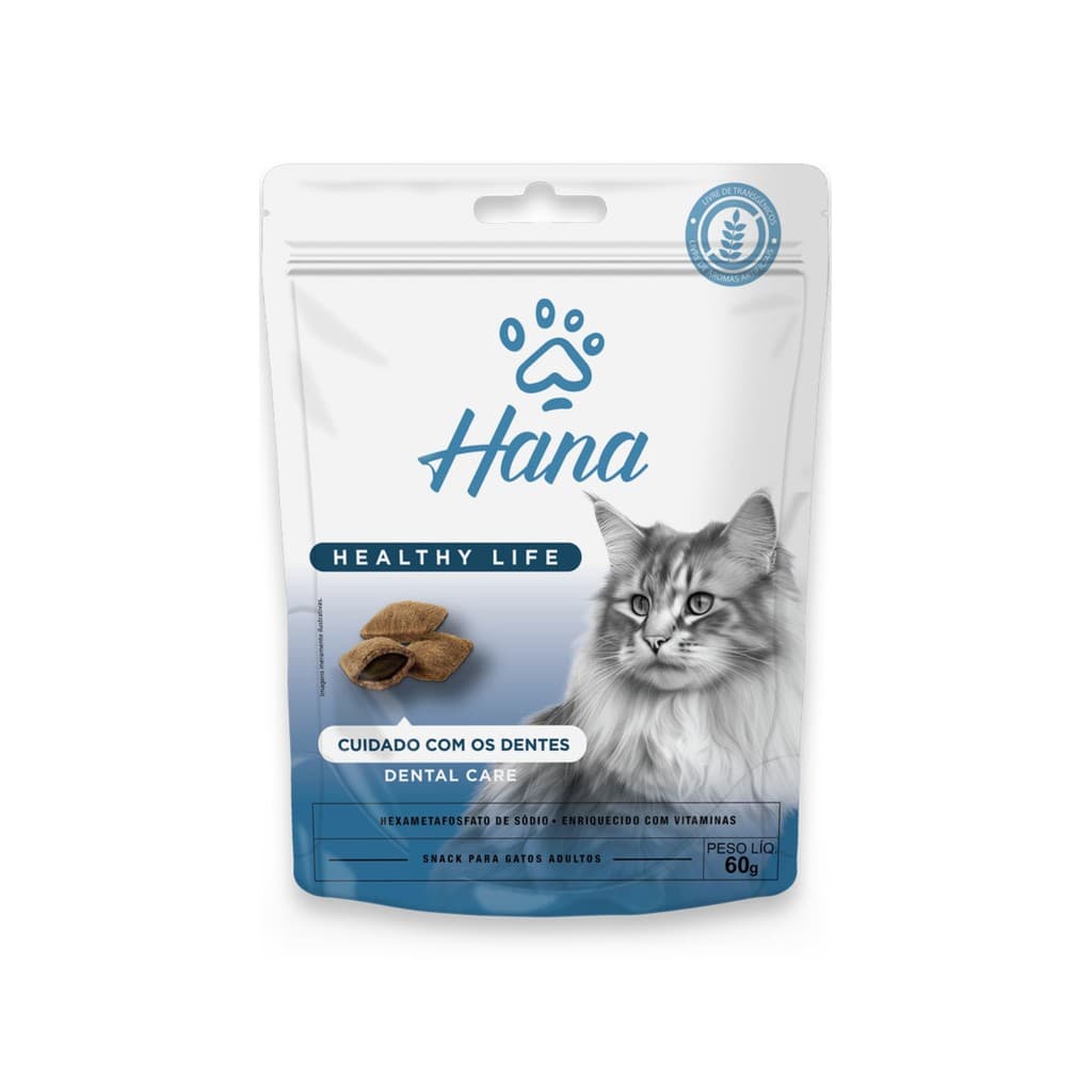 Snack Hana Nuggets Dental Care para Gatos 60g