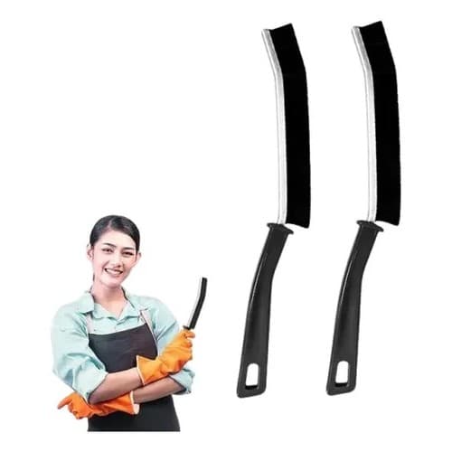 Escova de Limpeza de Lacunas Multiuso – Kit 2 Unidades