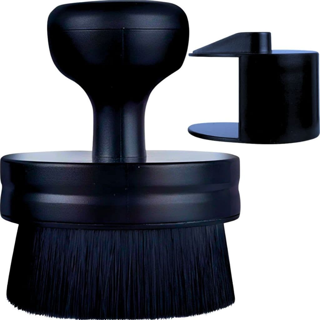 Aplicador De Pneu Pneu Pretinho Tipo Pincel Soft Resistente Acabamento Perfeito Selante