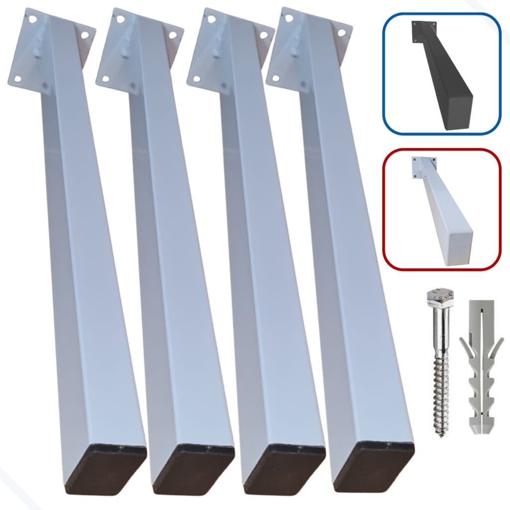 Suporte Para Pia De Parafusar 35cm 4un Grapa Granito Bancada