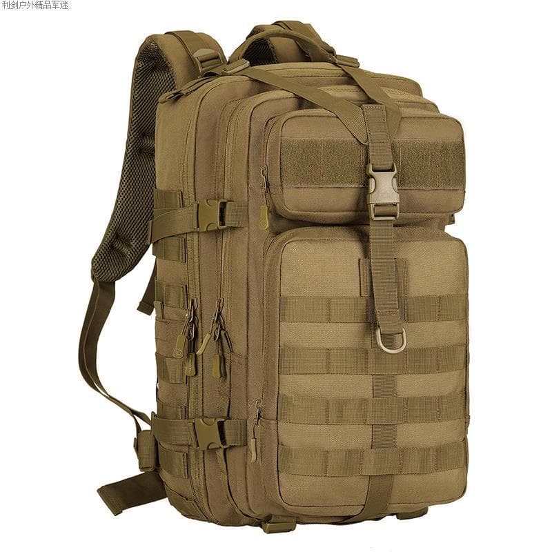 Mochila tática ao ar livre ventilador militar assalto mochila multifuncional à prova dwaterproof água viagem caminhadas