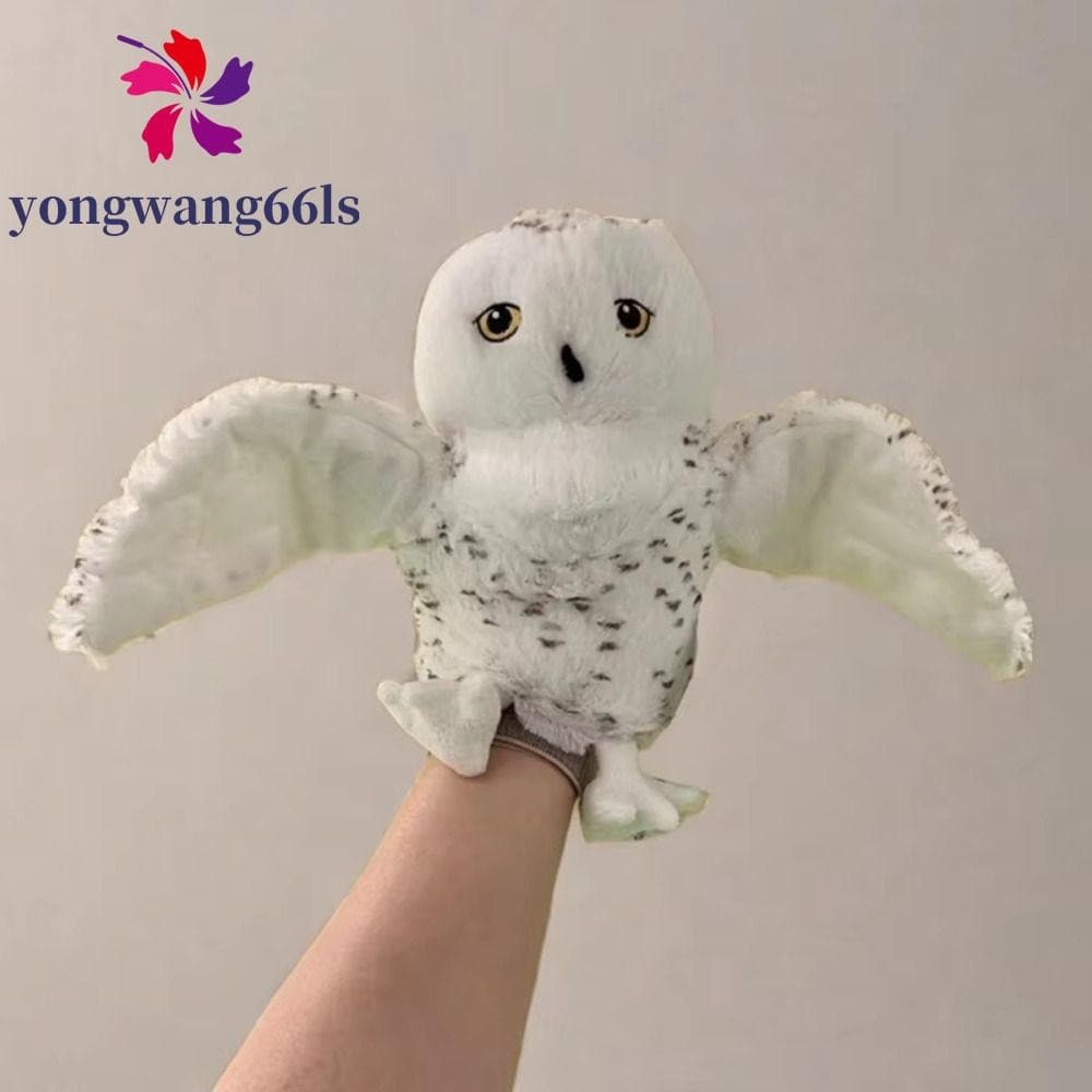Fantoche De Mão De Coruja YONGWANG , História De Pelúcia De Dedo Simulado , Bonecas Kawaii Brinquedo De 20 Cm