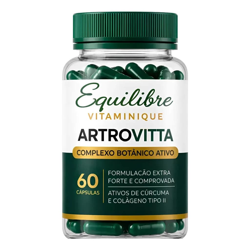 1 Artrovitta 60 Caps Mobilidade E Conforto Articula