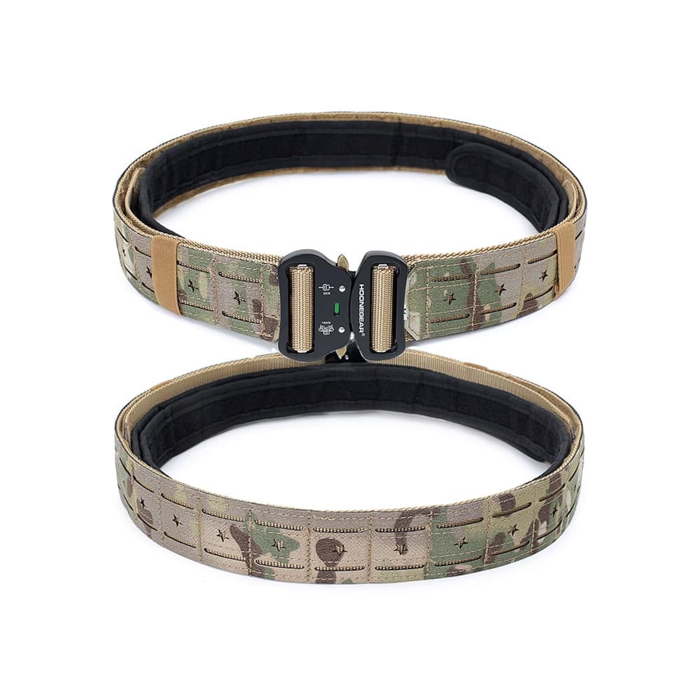 Selo pendurado multifuncional tático cinto Laser Ronin MOLLE cinto de camada dupla Cobra prendedor de liberação rápida