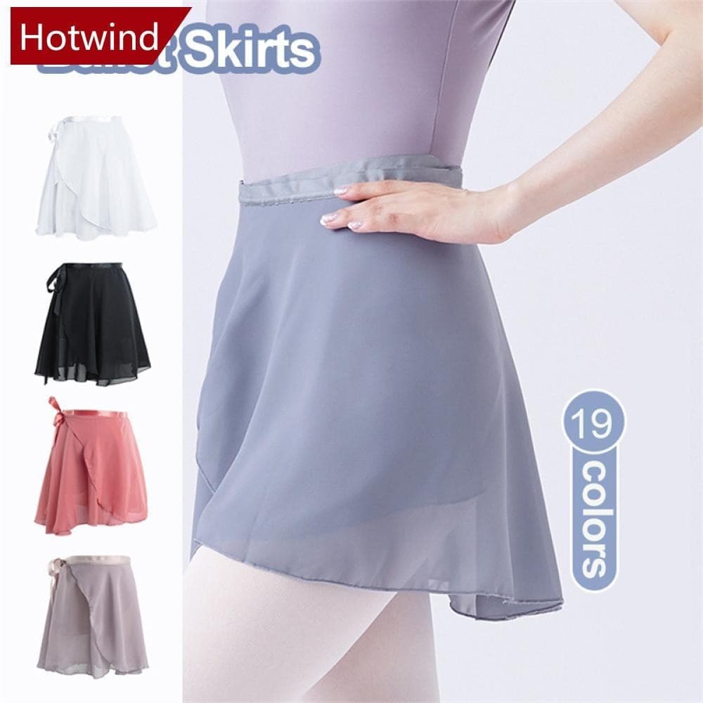 HOTWIND Ballet Saia Amarrada Dança Tutu Bailarina Fantasias De Ginástica H2P9