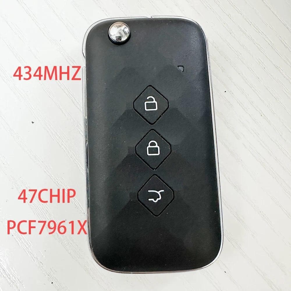 Chave De Controle Remoto Original 434MHZ Para Chevrolet Aveo Captiva 2024 Com 47Chip