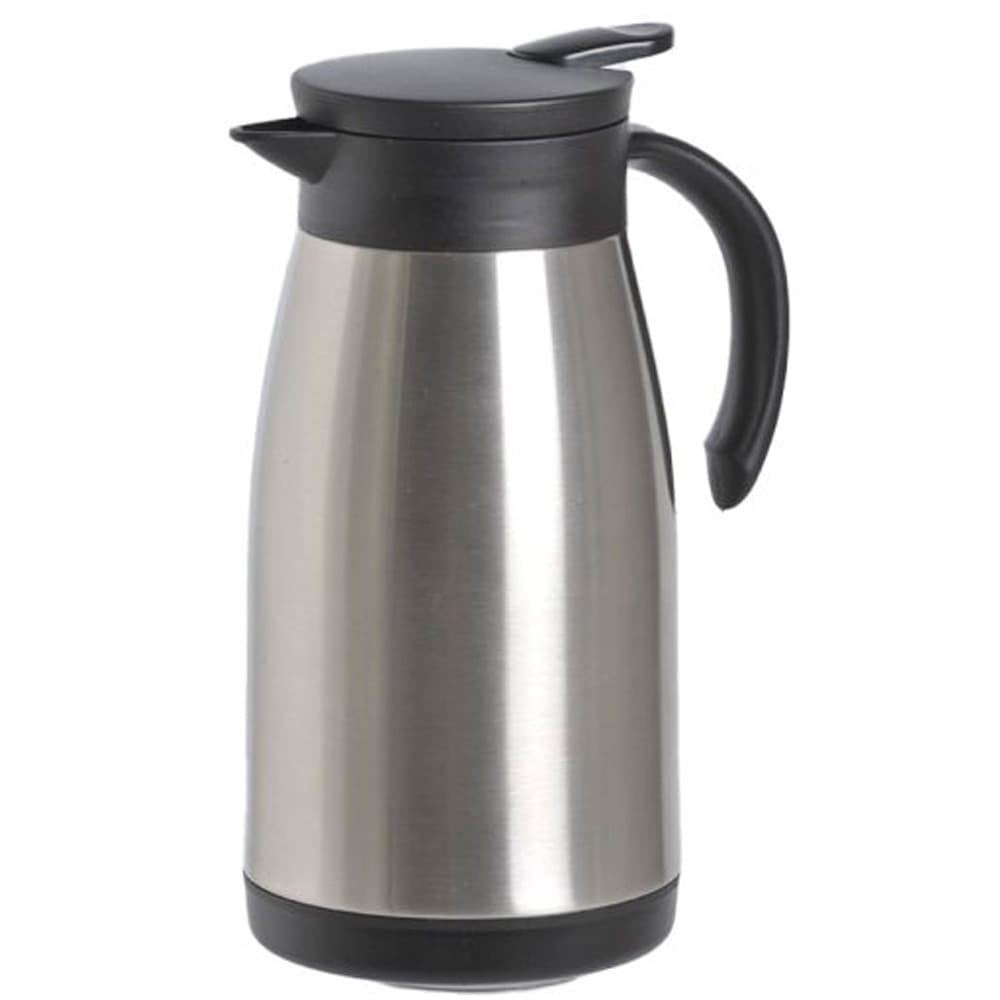 Bule Térmico Soprano Elegance 1 Litro em Duplo Inox com Vedação para Bebida Quente Chá Café Água