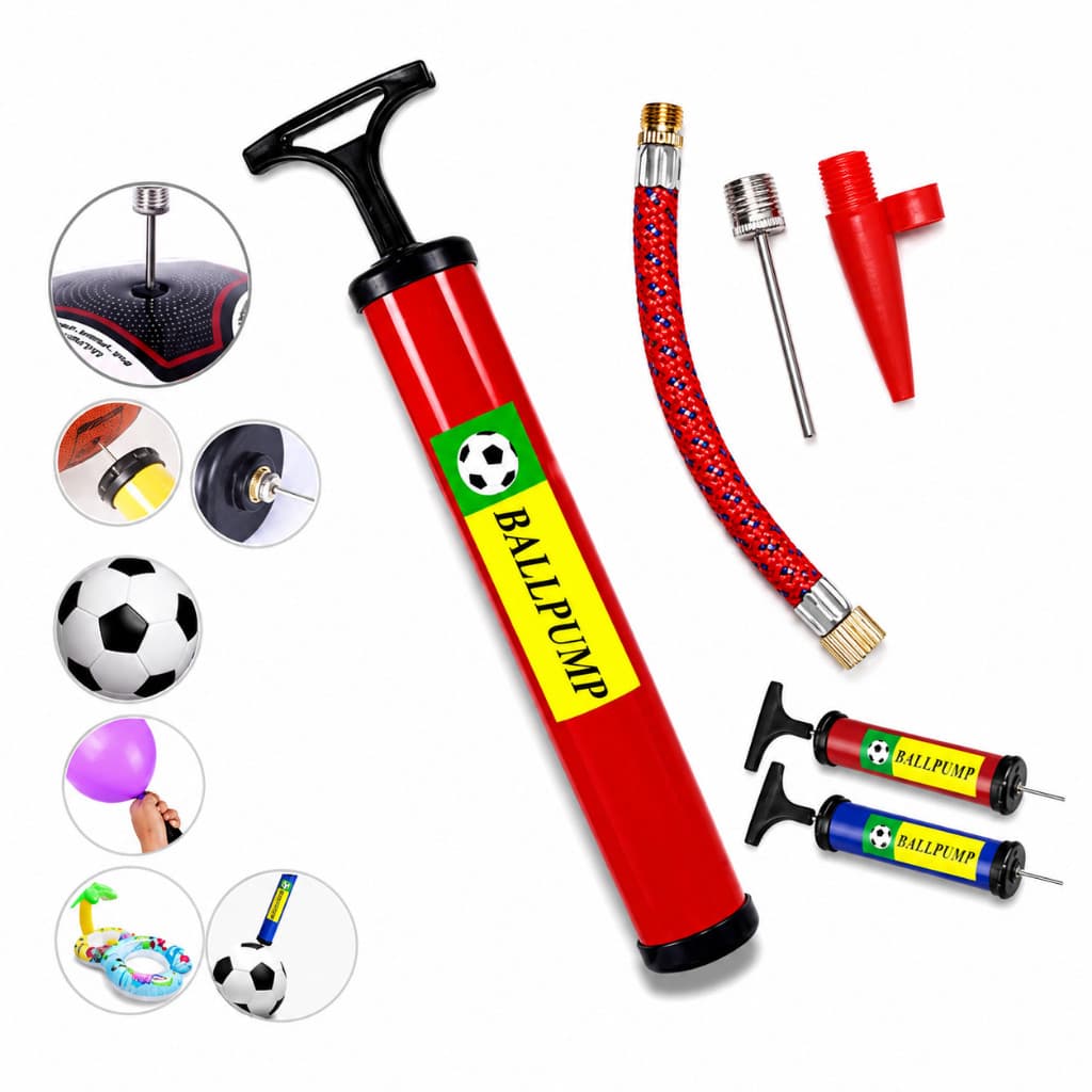 Bomba Manual para Bola Colchão Piscina com Adaptadores