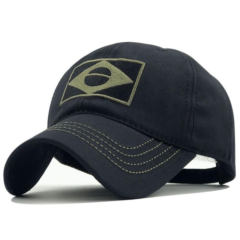 Boné De Beisebol Masculino Bordado Bandeira Do Brasil Bonés Esportes Ao Ar Livre Pai Chapéu Casual Caça Chapéus