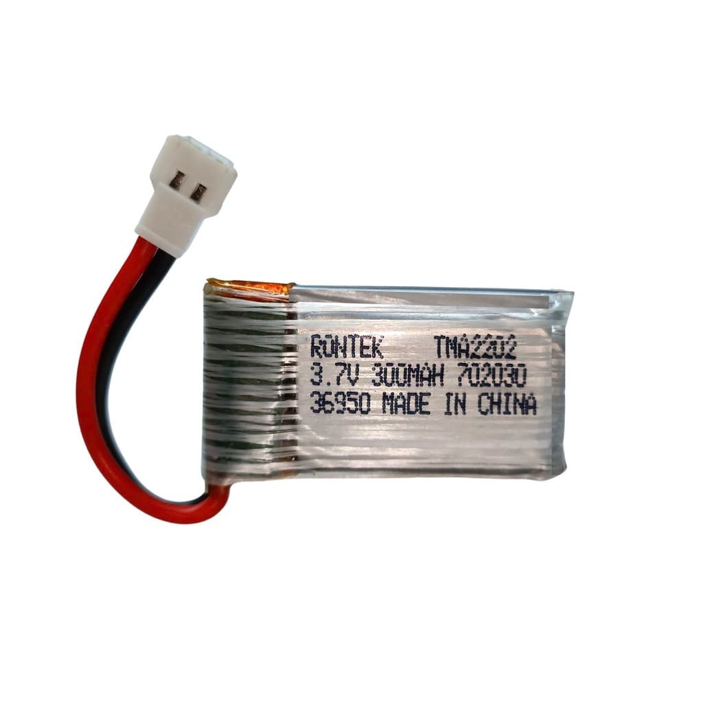 Bateria P/ Drone Helicópteros Modelismo E Avião 300mah 3.7v