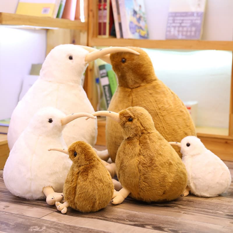 Simulação Brinquedo de Pelúcia Pássaro Kiwi da Nova Zelândia Boneca de Pelúcia Fofa PY5Q