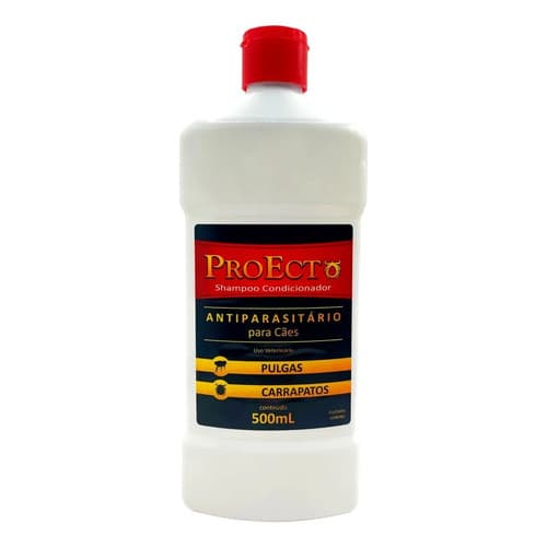 Proecto 4 Em 1 Shampoo Condicionador Anti Pulgas E Carrapato Coco - cães e gatos