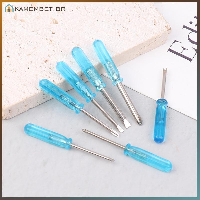 Conjunto De Mini Chave De Fenda kam 10-Pa , Ferramentas De Reparo De Precisão De Cabeça Cruzada/Horizontal Para Brinqued