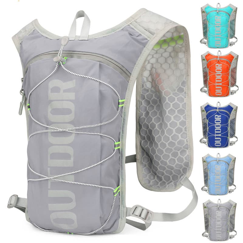 Profissional Cross-Country correndo mochila maratona saco de água caminhadas saco feminino leve pequeno ciclismo mochila