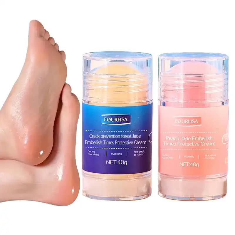 Compre um e ganhe outro grátis, creme para os pés, creme anti-rachaduras, hidratante, anti-rachaduras, amaciador e nutri
