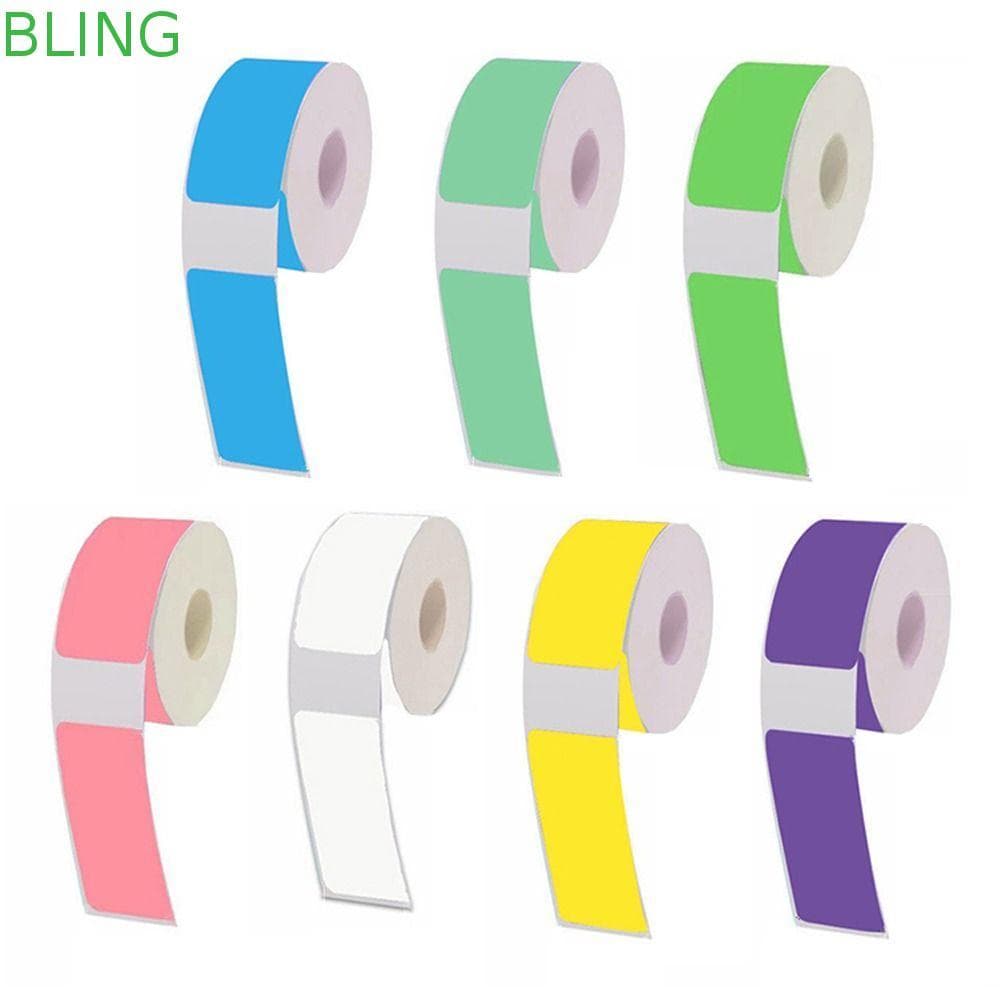 Papel Para Fazer Etiquetas Adesivas BLING , De Sensíveis Térmicas De 12 * 40 Mm , P15/P12/P11/D30/D32/D35/Q30