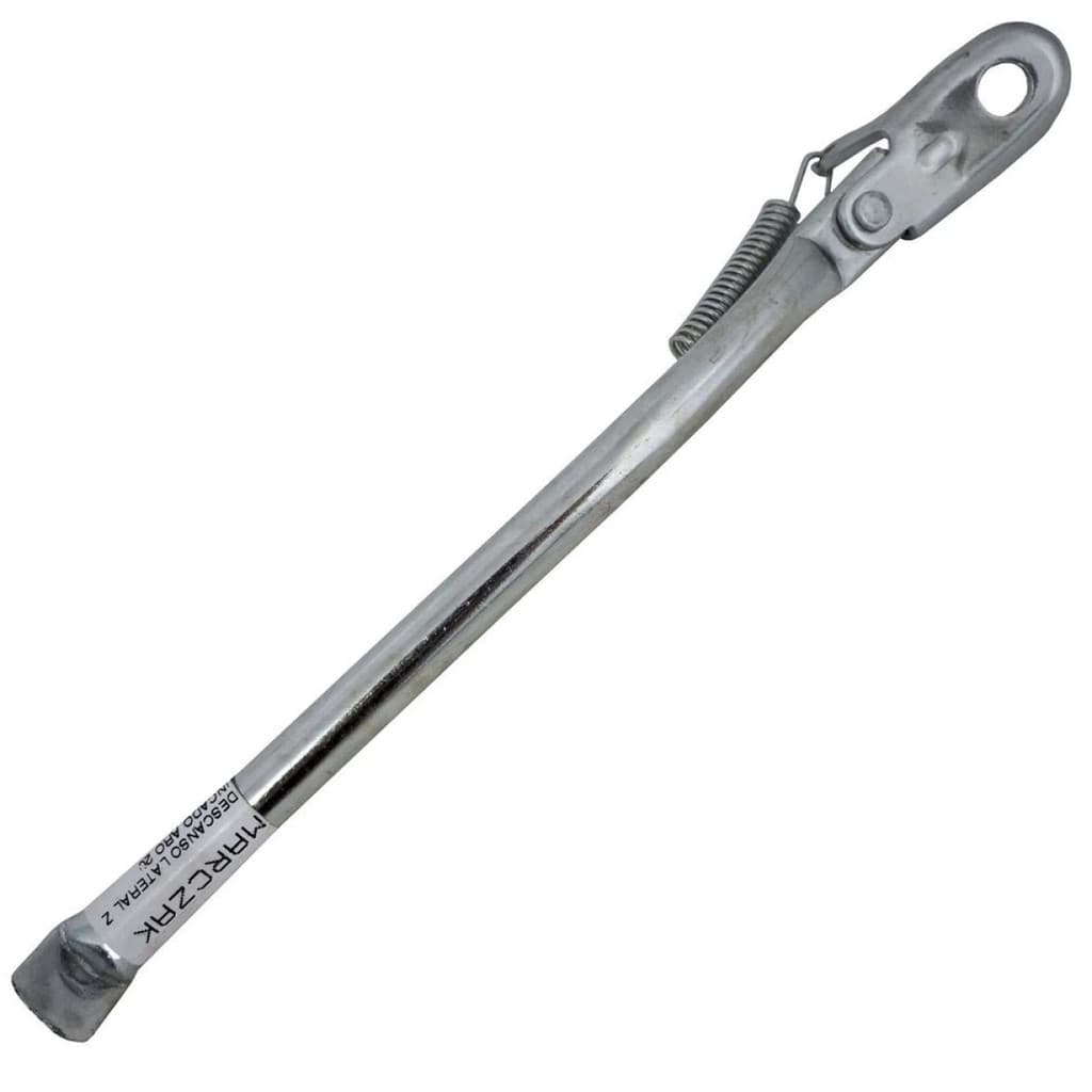 Descanso Lateral Pezinho para Bicicleta Mtb Speed Zincado Aro 24
