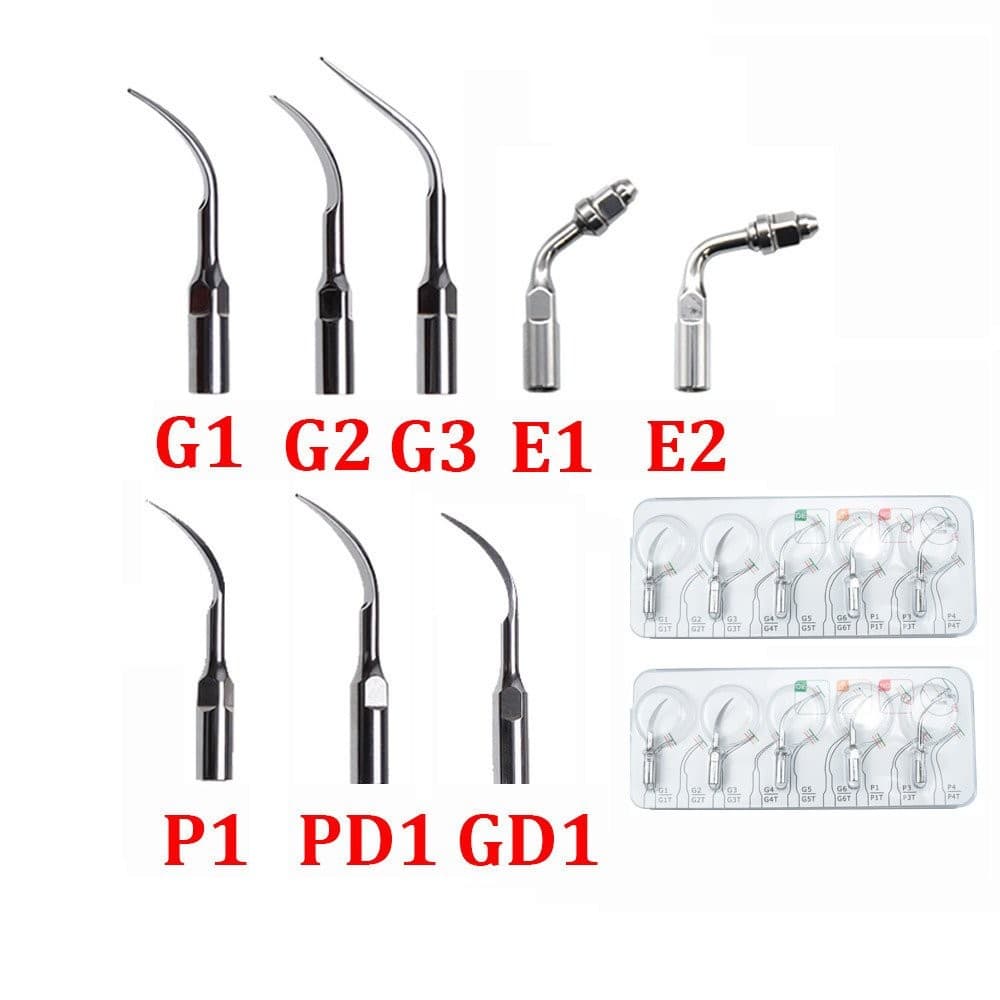 5pcs Ponta De Inserção Ultrassônica Universal EMS G1/G2/G3/E1/E2/P1