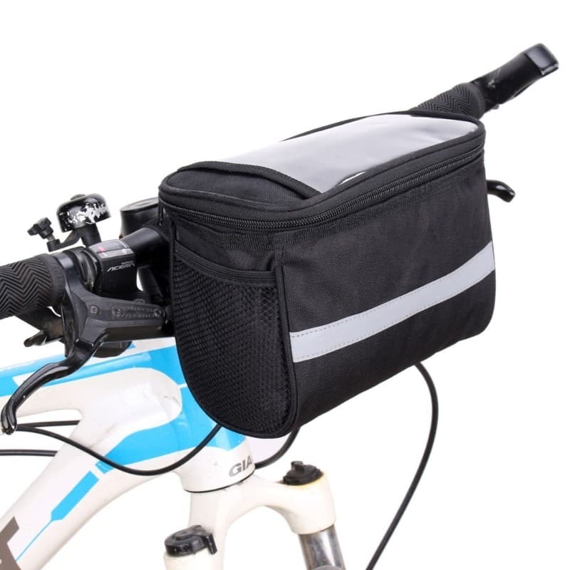 SUIT * Bolsas Grandes De Armazenamento Frontal Para Bicicletas Bolsa Guidão De Ciclismo Com Alça De Ombro Quadro De Bici