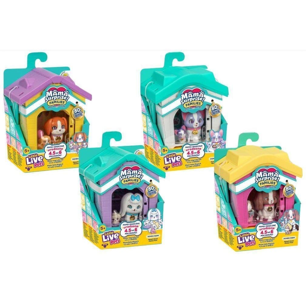 Little Live Pets Mamãe Surpresa Famílias Casinha Sortido
