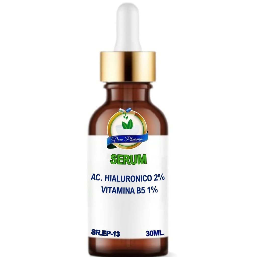 Serum Acido Hialuronico 2% + Vitamina B5 1% - 30ml - Now Pharma