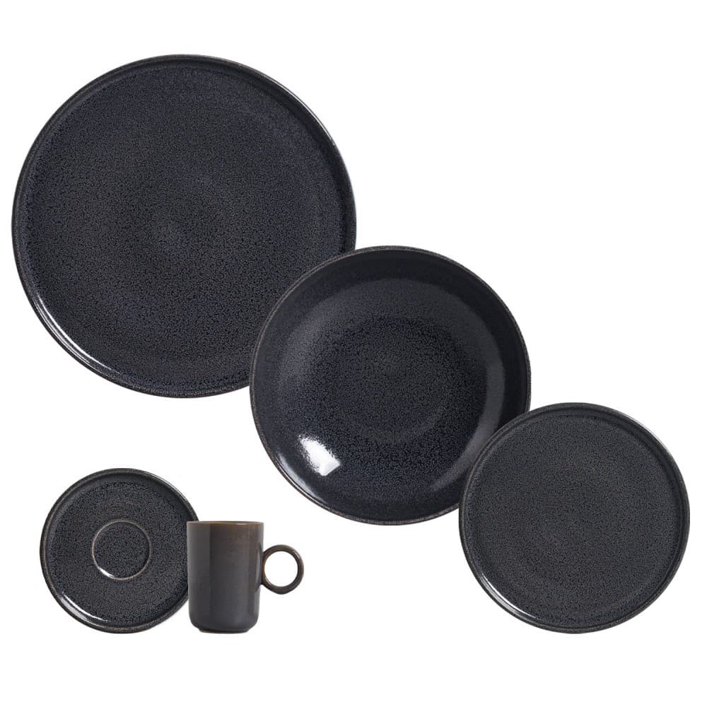 Aparelho de Jantar 20 Peças Basic Dove Porto Brasil