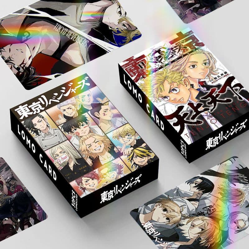 Tóquio Revengers Laser Flash Lomo Cartão Photocard 30pcs/Caixa-Deve Ser Guardado Para Fãs De Anime E Manga OIFG