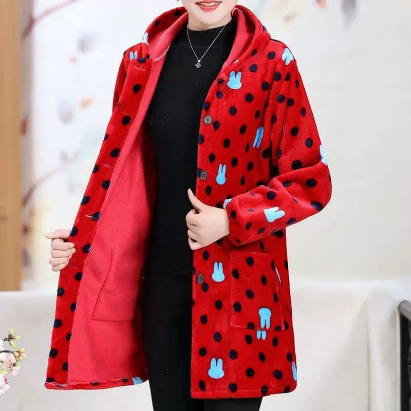 Sichuan província roupas de inverno flanela macacão de manga comprida forro de lã engrossado jaqueta quente avental de c