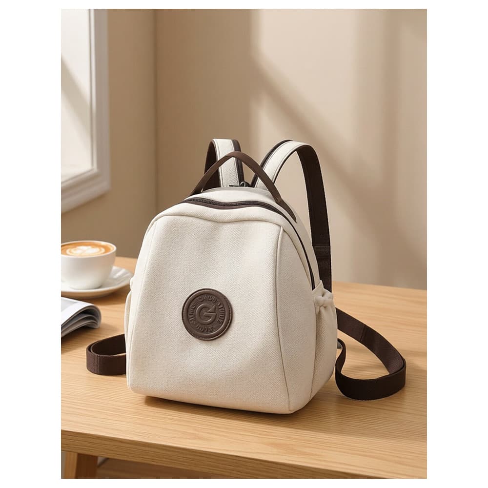 Mochila leve de Nylon feminina 2026 novo estilo Commuter moda bolsa de peito mochila de viagem de nicho de dupla utiliza