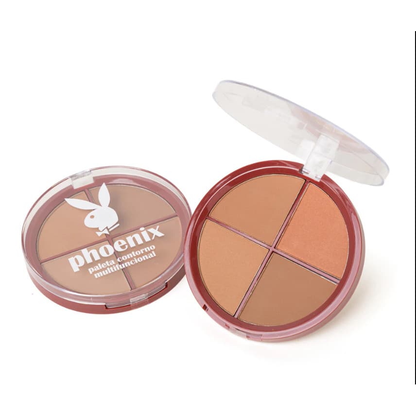 Paleta Contorno multifuncional Coleção Phoenix - Playboy Beauty