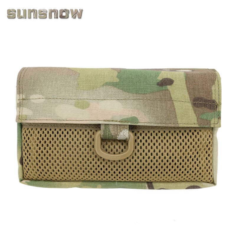 [Sun Snow Made] Bolsa de armazenamento de Velcro de malha para pássaros Bolsa de artigos diversos horizontais Bolsa de e