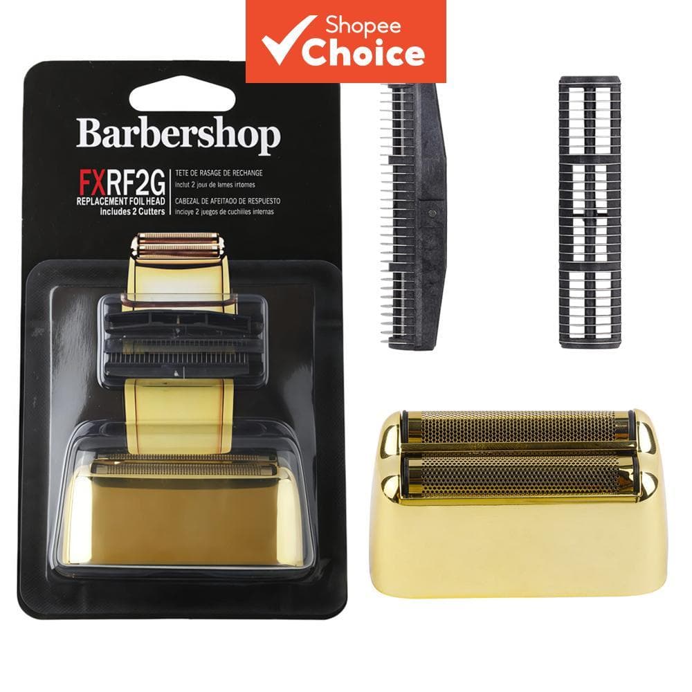Folha de reposição e cabeça de lâmina para barbeador elétrico sem fio Babyliss Pro FXFS2
