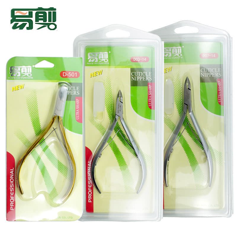 Cortador de pele morta, fácil corte, ferramentas de manicure, cortadores de pele morta, alicate de manicure D07 D03 D501