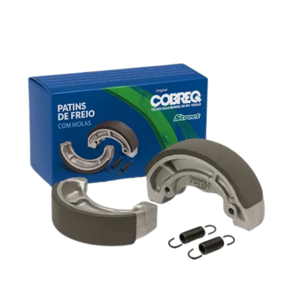 Patim Lona De Freio Fan Start Titan 125 150 160 Cobreq dianteira traseira