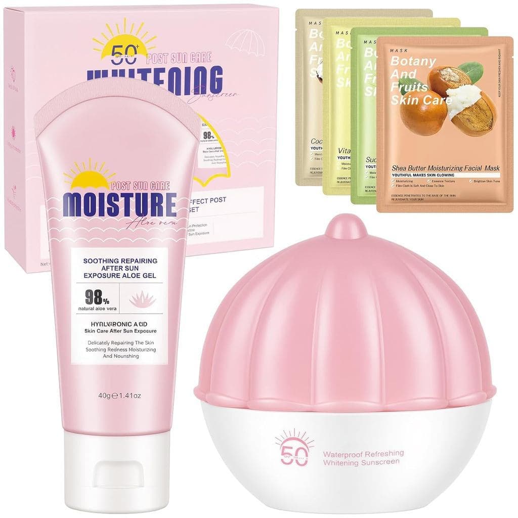 Conjunto de cuidados femininos, conjunto de cuidados faciais hidratantes, vários conjuntos de presentes para cuidados fa
