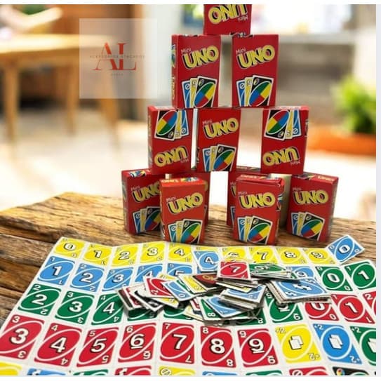 kit 1/2/3/4PACOTE DE  Lembrancinha Mini Jogo de cartas UNO cartas festas aniversario ATACADAO