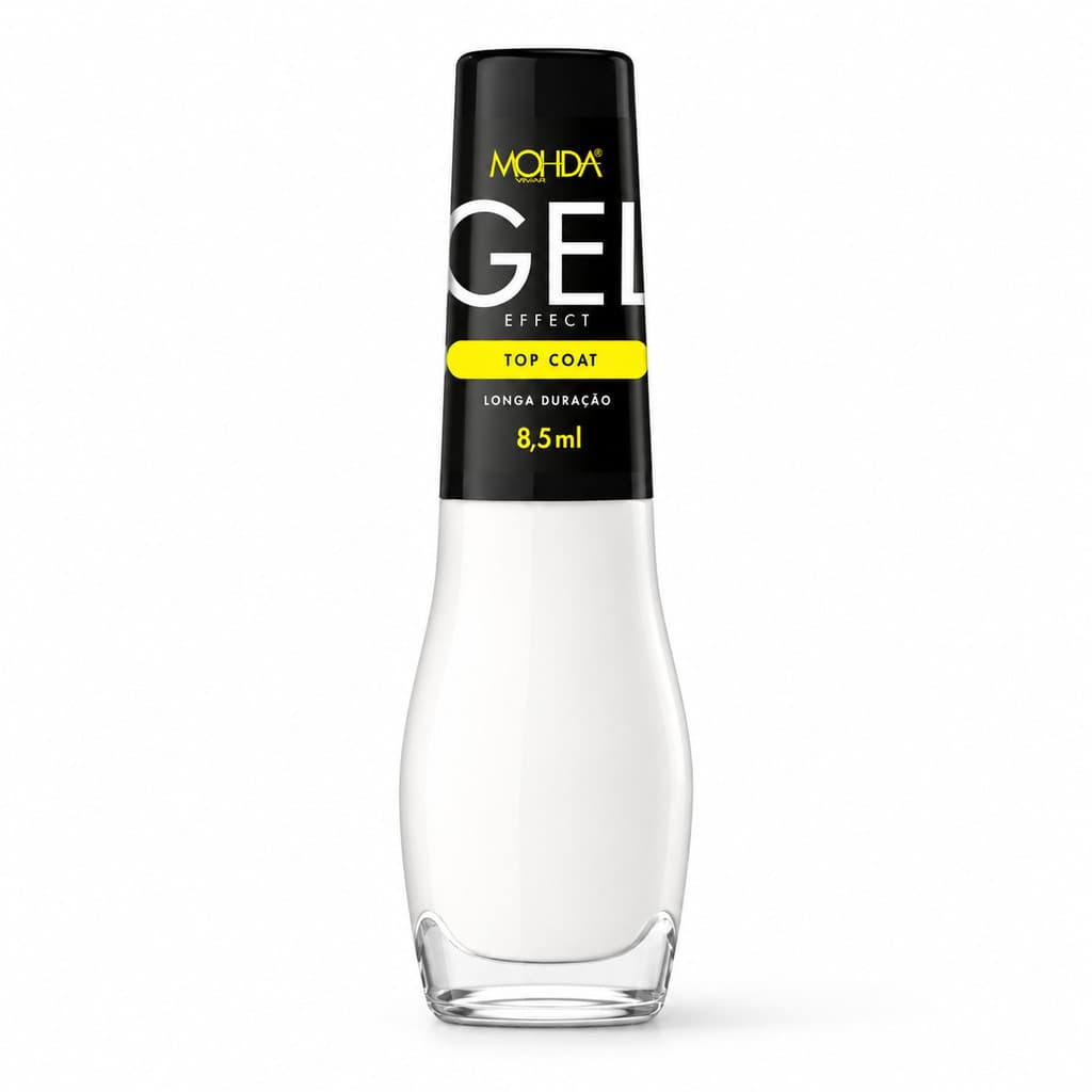 Esmalte Mohda Top Coat Efeito Gel