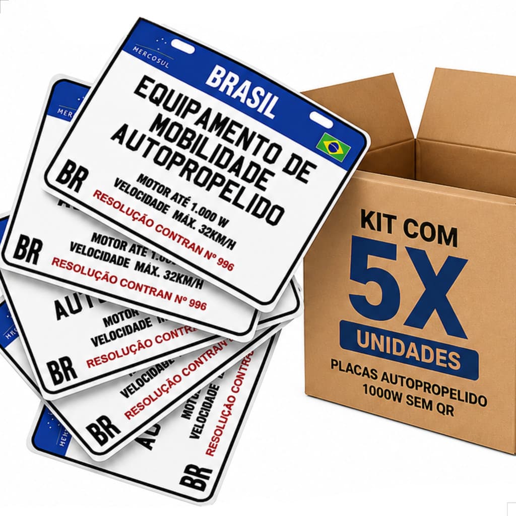 Kit Atacado 5 Placas 1000W Sem QR Ideal Para Revenda E Manutenção De Equipamentos