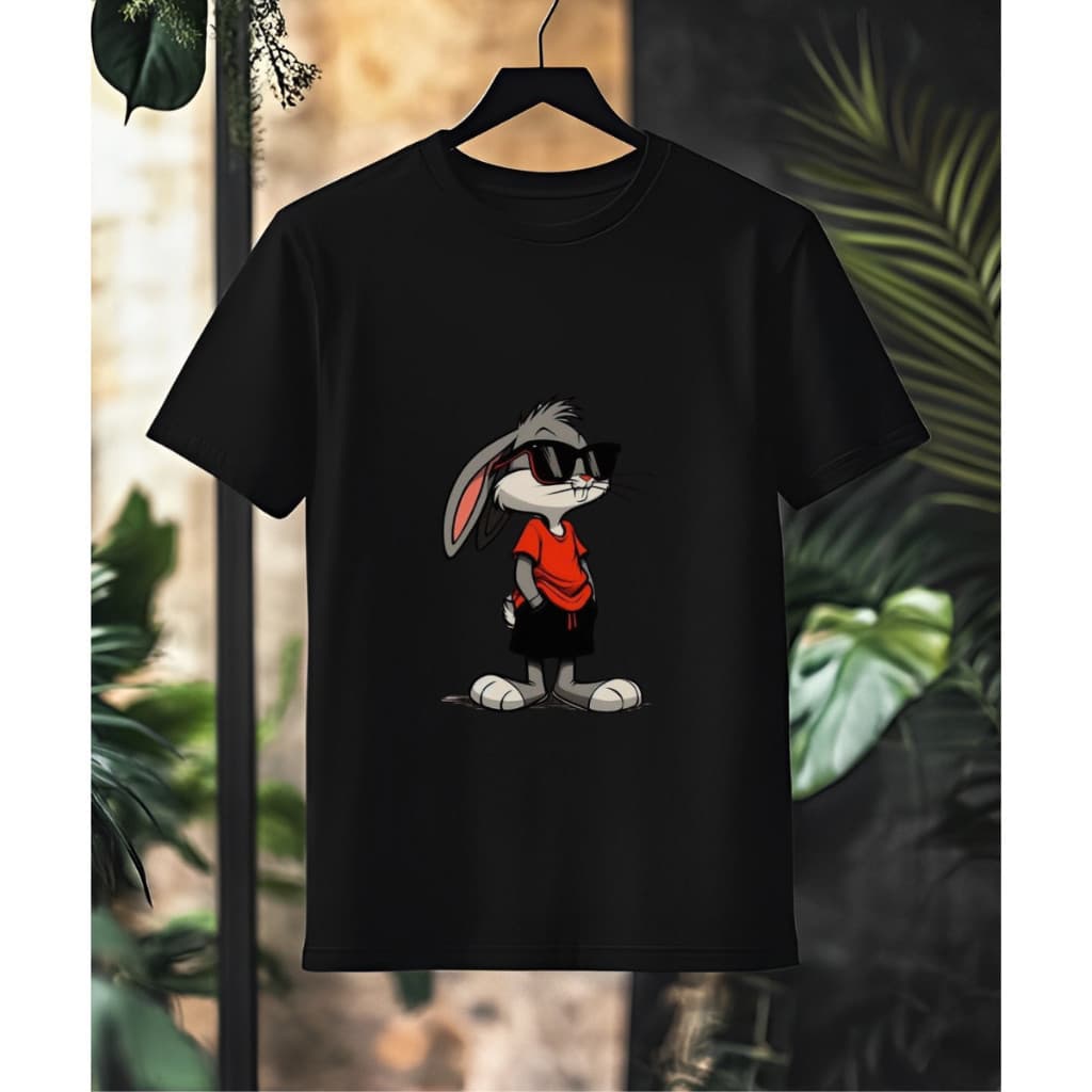 Camiseta Infantil Menino Estampa Pernalonga Conforto e Estilo