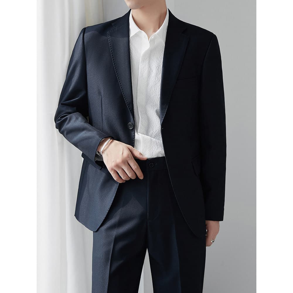 Terno masculino terno jaqueta estilo britânico primavera outono novo estilo high-end fino-ajuste Formal terno high-end n