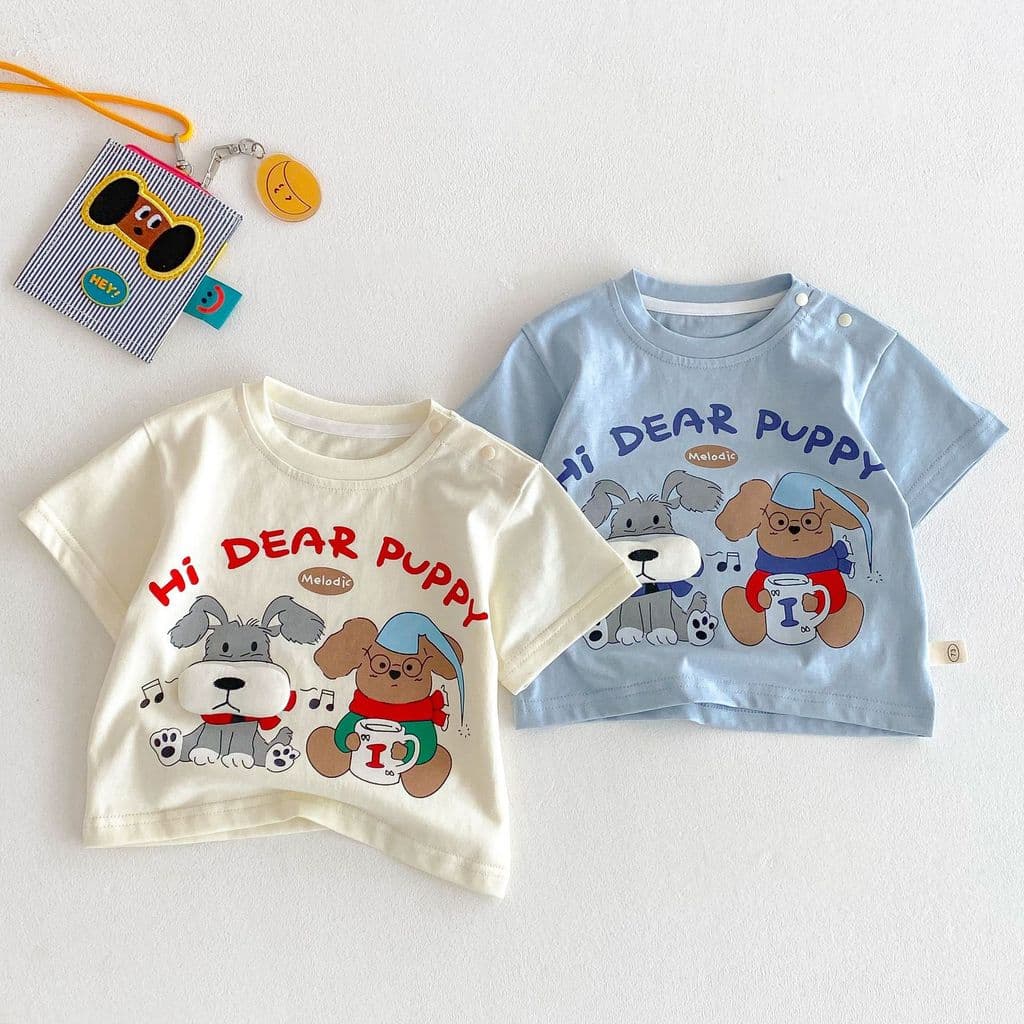 Crianças dos desenhos animados camiseta 2025 novo estilo verão meninos moda carta camisa de fundo na moda bebê tridimens