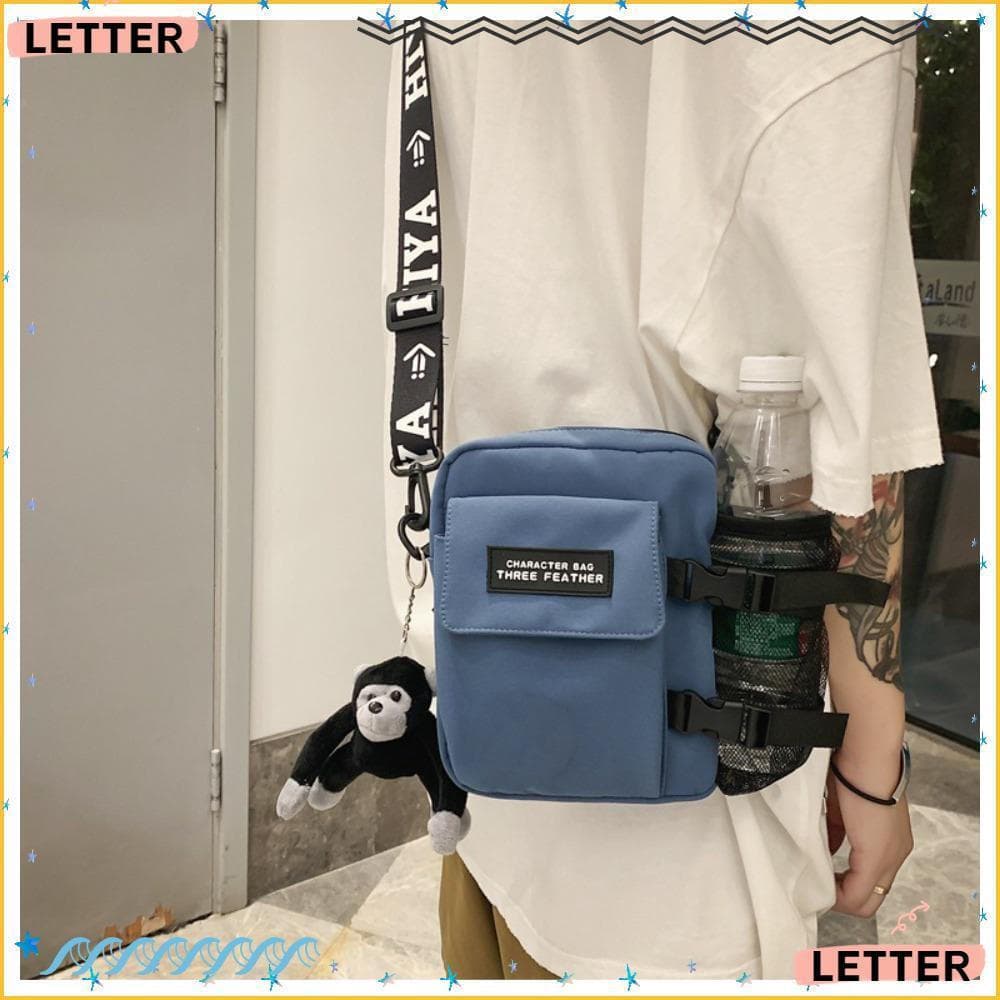 Bolsa de lona Carta, bolsa de ombro moderna de grande capacidade, bolsa feminina casual retrô popular para usar sob o br