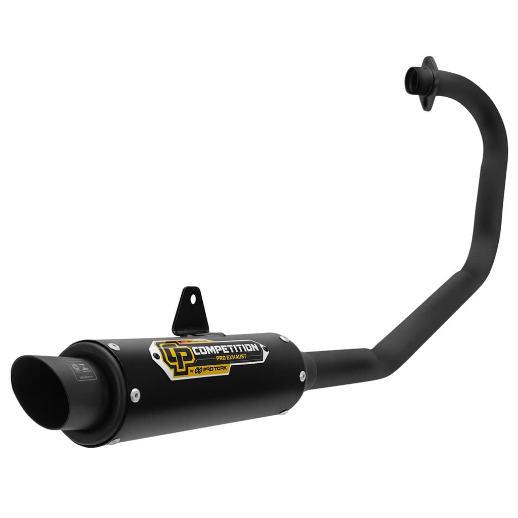 Escapamento Pro Tork Competition Curva Preta Fan 160 Start 160 Preto 2015 Alta Qualidade Resistência