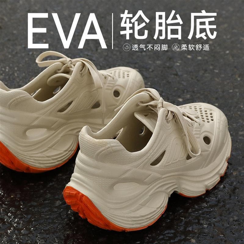 Desodorante buraco sapatos masculinos verão ao ar livre Wear 2026 novo estilo praia pesca esportes antiderrapante conduç