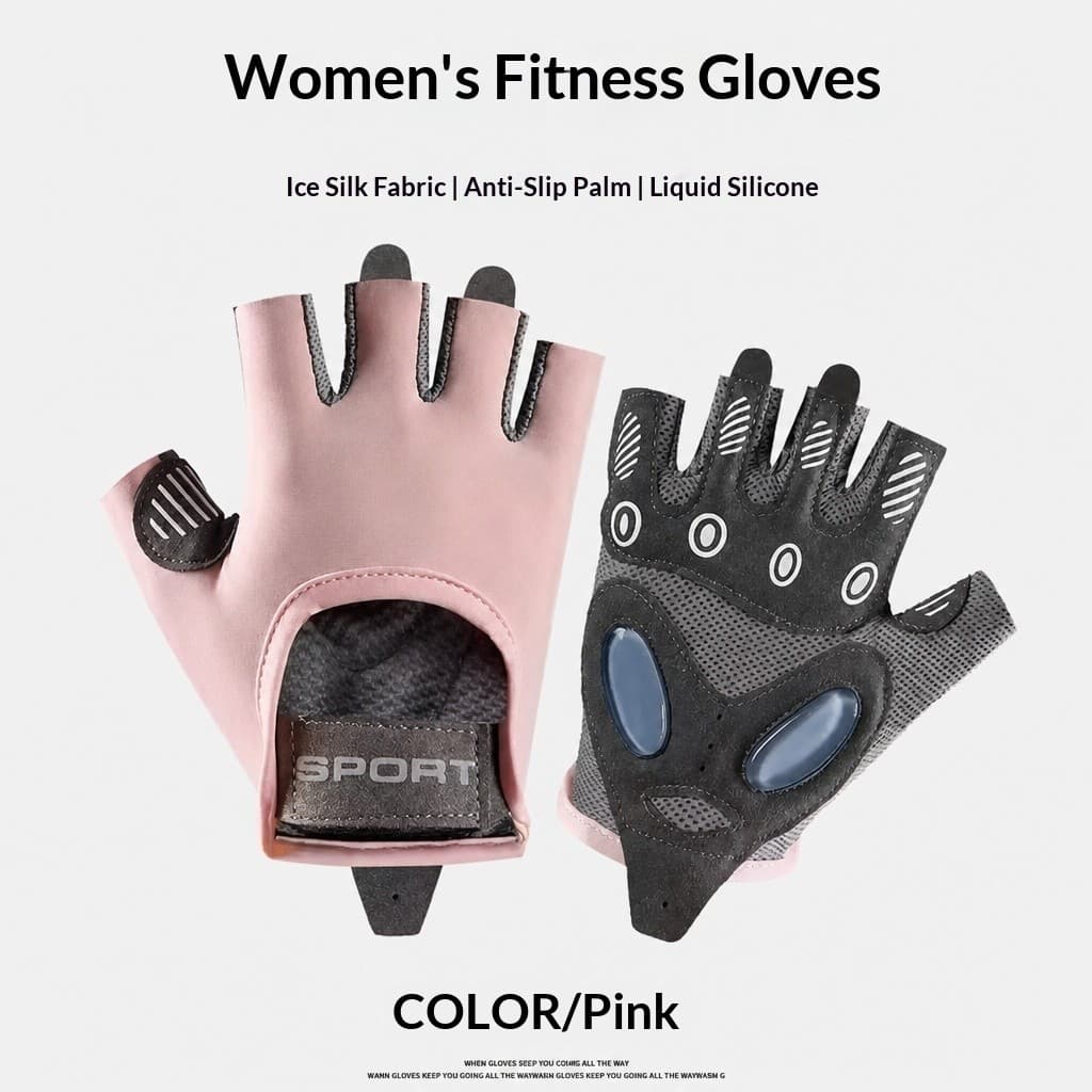 Luvas esportivas de Fitness luvas de meio dedo masculino feminino equipamento antiderrapante meio dedo barra Horizontal