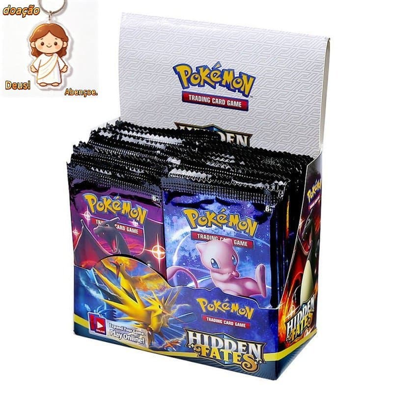 54 Pçs Pokemon Cartões De Ouro Batalha Carte Inglês GX Jogo De Cartas Booster Coleção Brinquedos Para Crianças